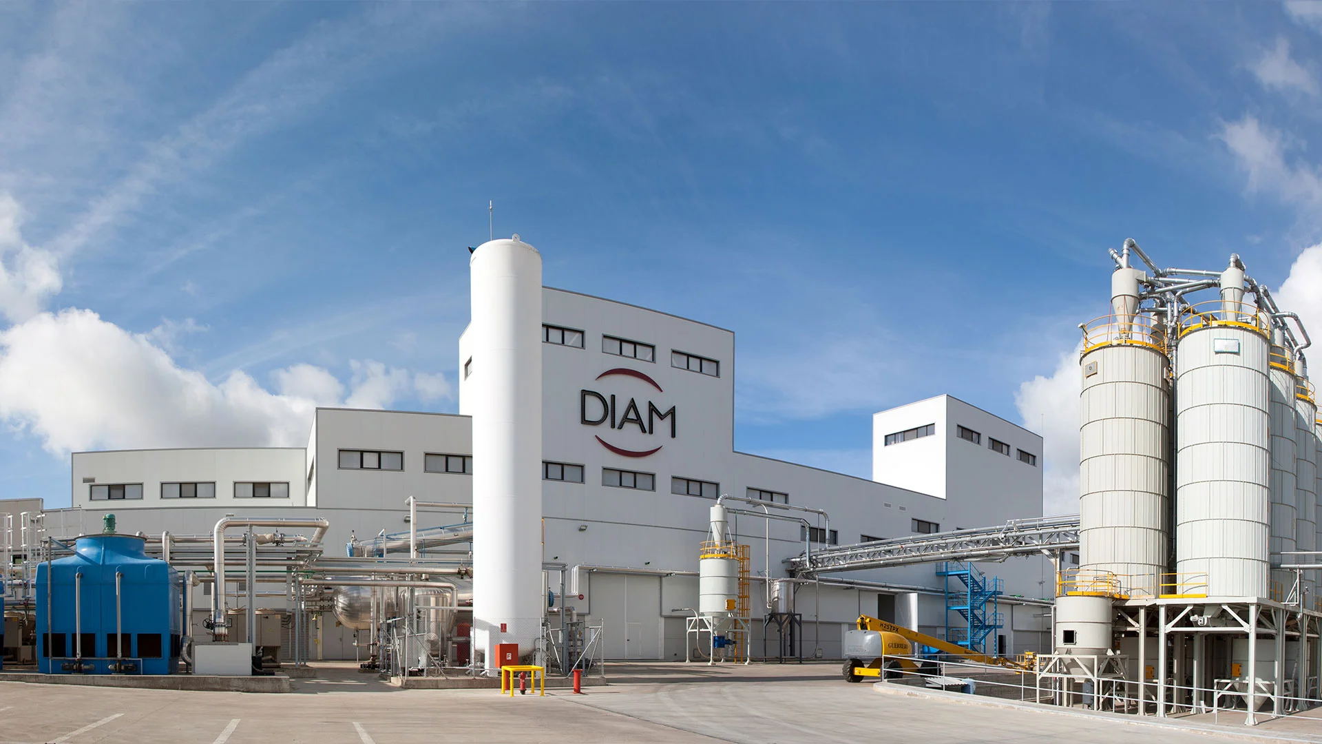 Industrial CO2 cork cleaning plant from Diam designed and built by Natex
